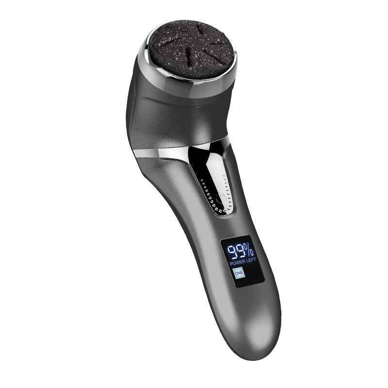 LCD Digital Display Electric Vacuum Cleaner Foot Scrubber Exfoliating Pedicure Beauty Supplies Gadgets - Oopsdadforgot.com