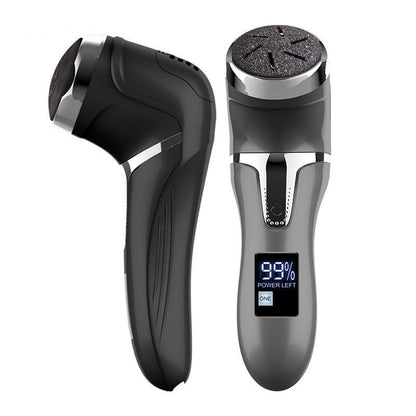 LCD Digital Display Electric Vacuum Cleaner Foot Scrubber Exfoliating Pedicure Beauty Supplies Gadgets - Oopsdadforgot.com