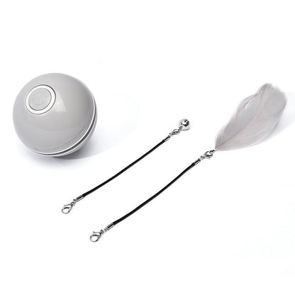 LED Laser Electronic Rolling Pet Funny Cat Toy Ball - Oopsdadforgot.com