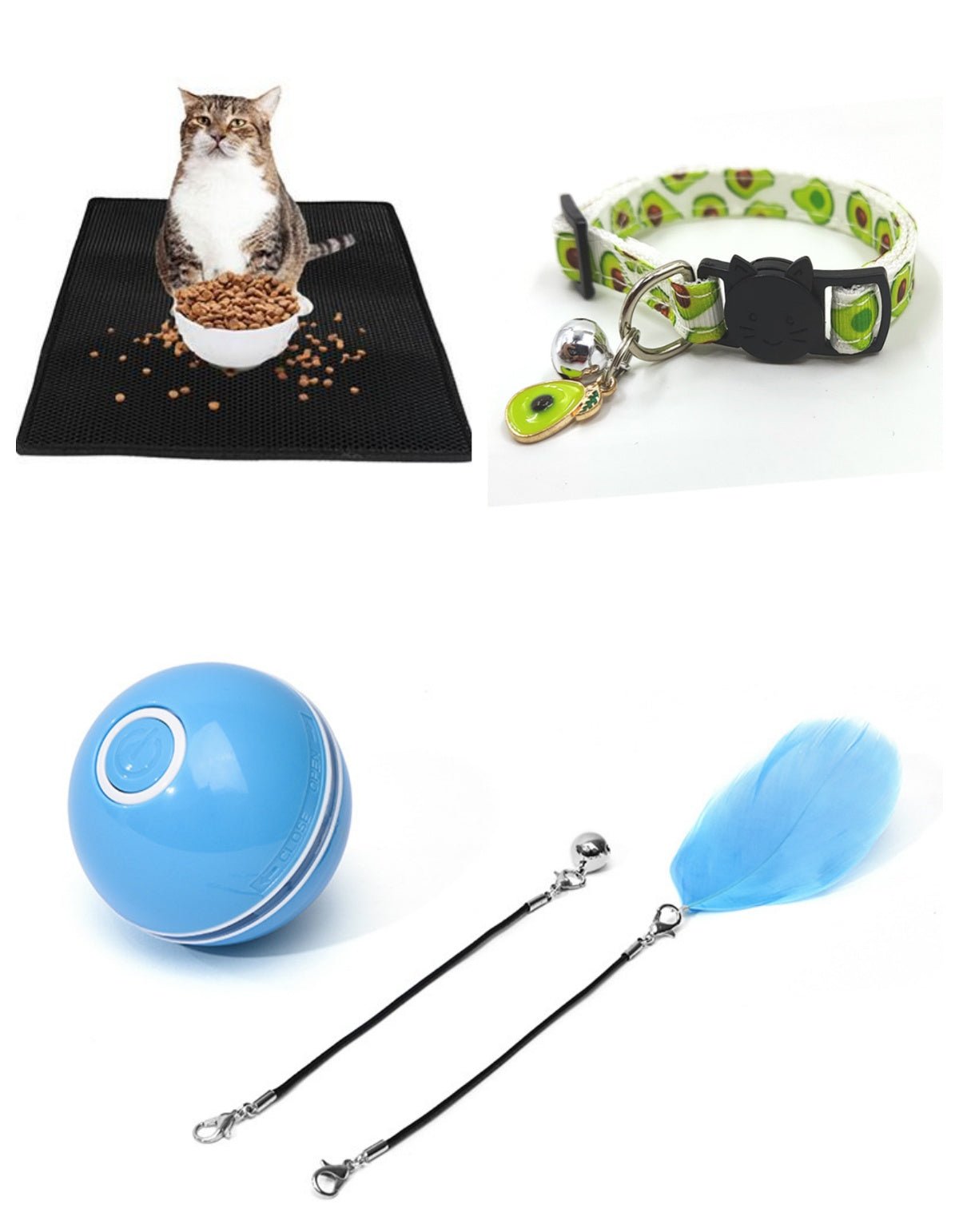 LED Laser Electronic Rolling Pet Funny Cat Toy Ball - Oopsdadforgot.com