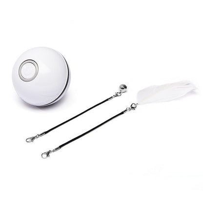 LED Laser Electronic Rolling Pet Funny Cat Toy Ball - Oopsdadforgot.com