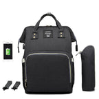 LEQUEEN Multifunctional Large Capacity Mummy Bag - Oopsdadforgot.com