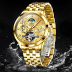 Luminous Waterproof Fully Automatic Mechanical Watch For Men - Oopsdadforgot.com