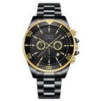Luxury Gold Green Watch Men's Waterproof Stainless Steel Luminous - Oopsdadforgot.com