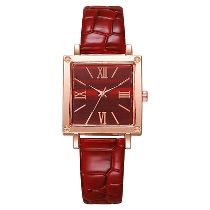Luxury Look Without the Luxury Price - Ladies Stylish Square Watch - Oopsdadforgot.com
