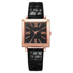 Luxury Look Without the Luxury Price - Ladies Stylish Square Watch - Oopsdadforgot.com