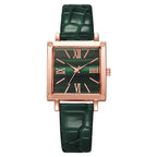 Luxury Look Without the Luxury Price - Ladies Stylish Square Watch - Oopsdadforgot.com