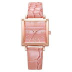 Luxury Look Without the Luxury Price - Ladies Stylish Square Watch - Oopsdadforgot.com