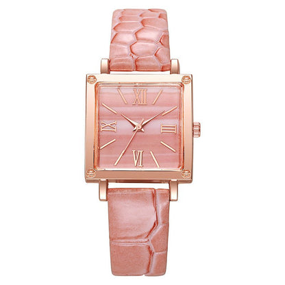 Luxury Look Without the Luxury Price - Ladies Stylish Square Watch - Oopsdadforgot.com