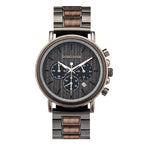 Luxury Wood Stainless Steel Men Watch Stylish Wooden - Oopsdadforgot.com