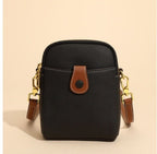 Lychee Pattern Mobile Phone Bag Small High Quality Leather Crossbody Bags For Women Wallet - Oopsdadforgot.com