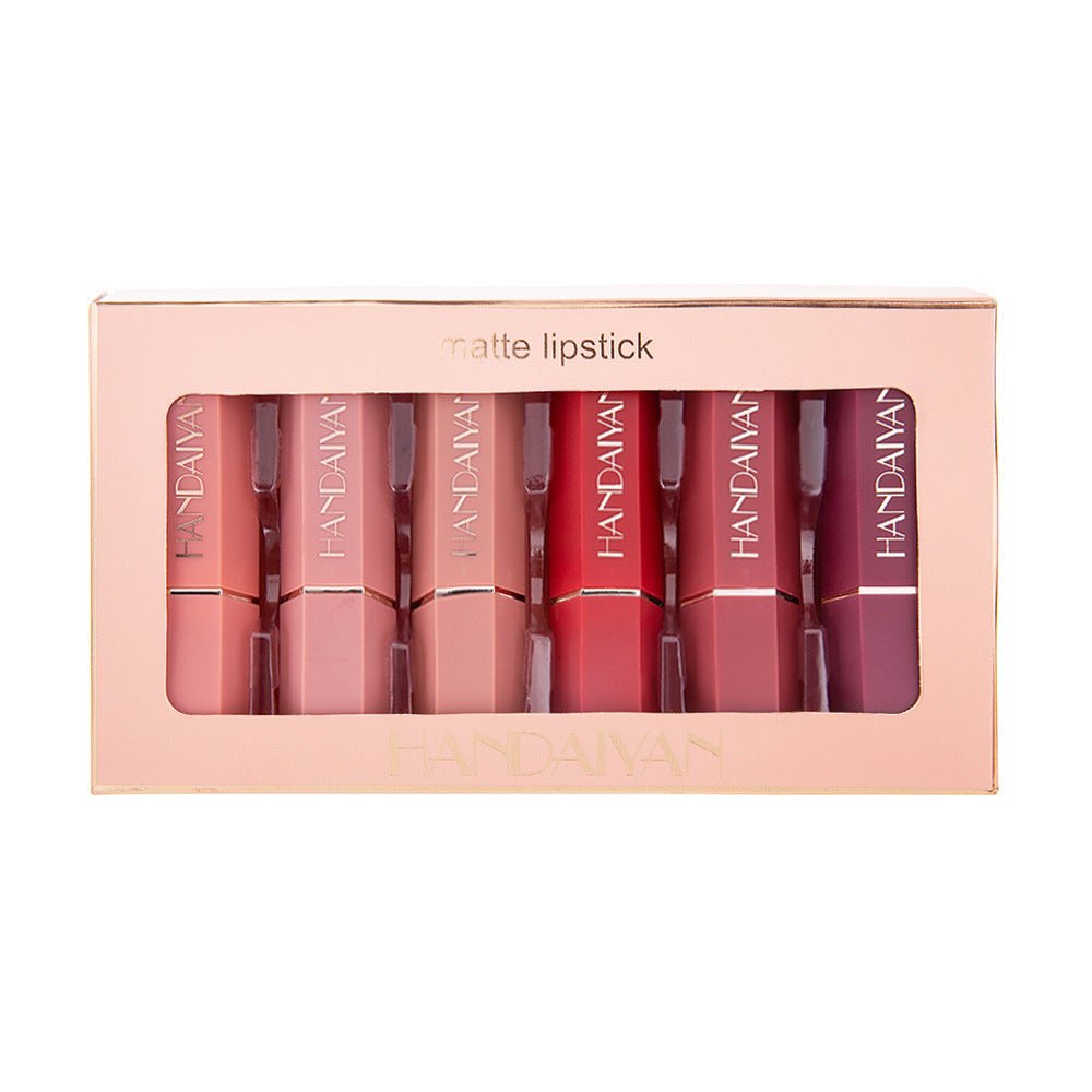 Matte Matte Lipstick Gift Box Set Non - stick Cup Lipstick Lipstick - Oopsdadforgot.com