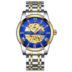 Mechanical Watch With A Hollowed - out Steel Bracelet - Oopsdadforgot.com