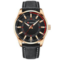 Men s Business Watch Belt Large Dial - Oopsdadforgot.com