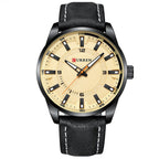 Men s Business Watch Belt Large Dial - Oopsdadforgot.com