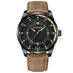 Men s Business Watch Belt Large Dial - Oopsdadforgot.com