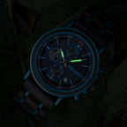 Men s Wooden Chronograph Watch - Oopsdadforgot.com