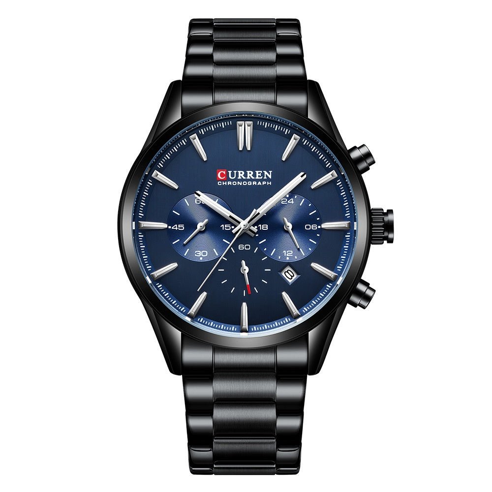 Men's Business Six - Hand Multifunction Quartz Watch - Oopsdadforgot.com