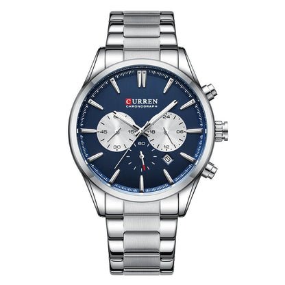 Men's Business Six - Hand Multifunction Quartz Watch - Oopsdadforgot.com