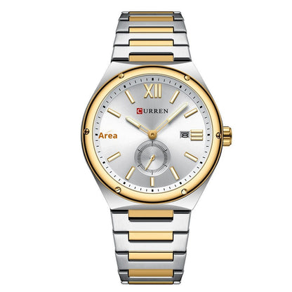 Mens Calendar Waterproof Multi - Function Two - Hand Semi - Quartz Watch - Oopsdadforgot.com