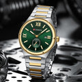 Mens Calendar Waterproof Multi - Function Two - Hand Semi - Quartz Watch - Oopsdadforgot.com