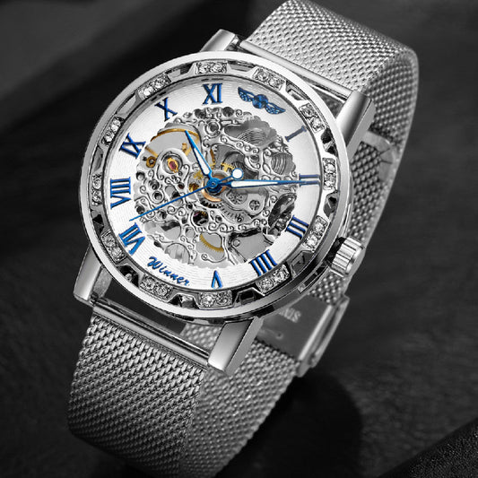 Men's Casual Manual Mechanical Watch - Oopsdadforgot.com