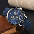 Mens Fashion Calendar Leather - Strap Quartz Watch - Oopsdadforgot.com