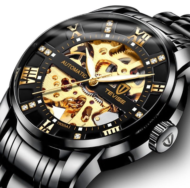 Men''s Fashion Watch Fashion Automatic Mechanical Watch Hollow Watch Watch Waterproof Men''s Watch - Oopsdadforgot.com