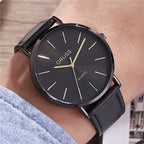 Men's Light Luxury Ultra - thin Belt Watch - Oopsdadforgot.com