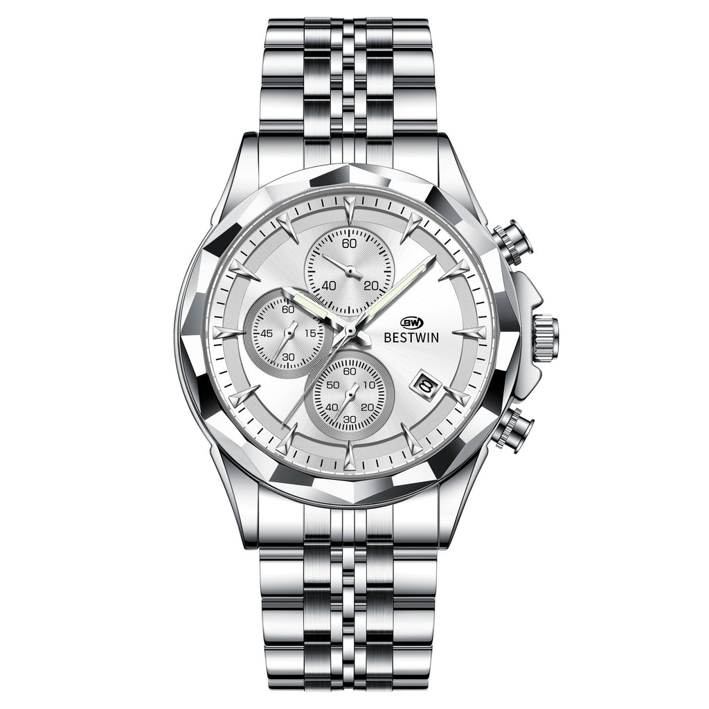 Mens Luminous Six - hand Personalized Watch Stylish And Eye - catching - Oopsdadforgot.com
