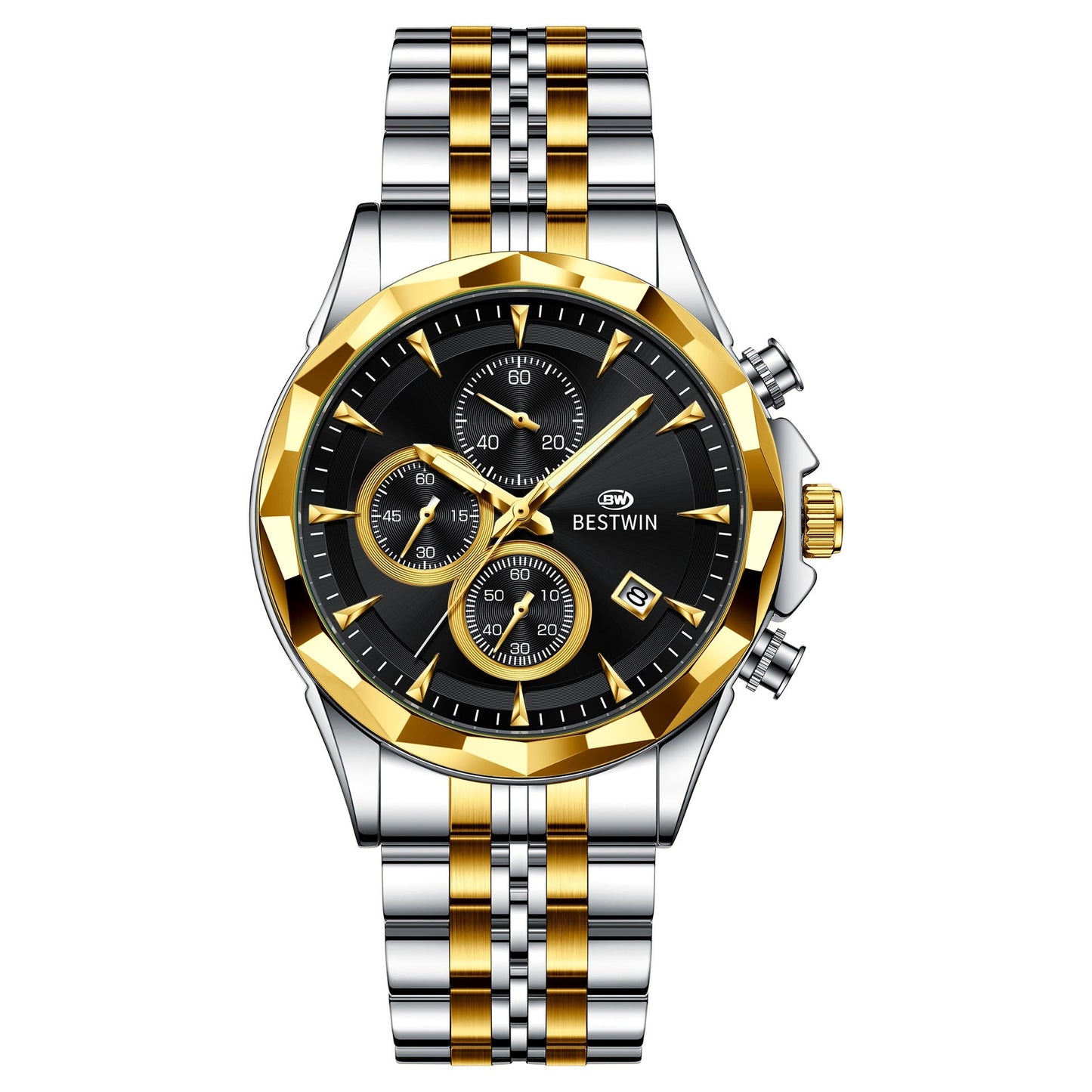 Mens Luminous Six - hand Personalized Watch Stylish And Eye - catching - Oopsdadforgot.com