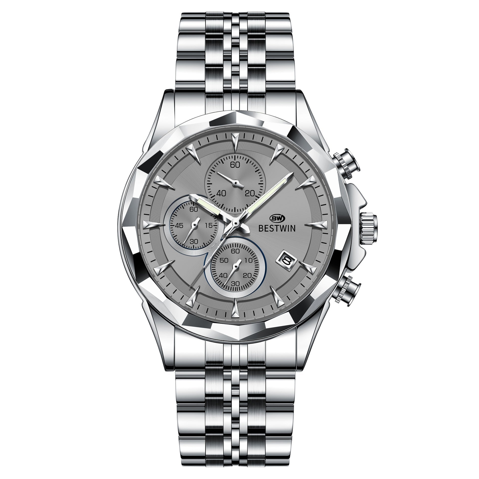 Mens Luminous Six - hand Personalized Watch Stylish And Eye - catching - Oopsdadforgot.com