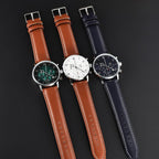Mens Multifunctional Stylish Business - Ready Waterproof Calendar Watch - Oopsdadforgot.com