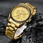 Mens Multifunctional Waterproof Calendar Luminous Quartz Watch - Oopsdadforgot.com