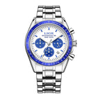 Mens Multifunctional Waterproof Calendar Luminous Quartz Watch - Oopsdadforgot.com