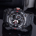 Mens Outdoor Transparent Watch With A Cool Dual - display Design - Oopsdadforgot.com