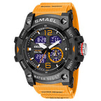 Mens Outdoor Transparent Watch With A Cool Dual - display Design - Oopsdadforgot.com