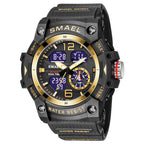 Mens Outdoor Transparent Watch With A Cool Dual - display Design - Oopsdadforgot.com