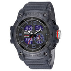 Mens Outdoor Transparent Watch With A Cool Dual - display Design - Oopsdadforgot.com