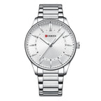 Mens Round Large - Dial Waterproof Watch - Oopsdadforgot.com