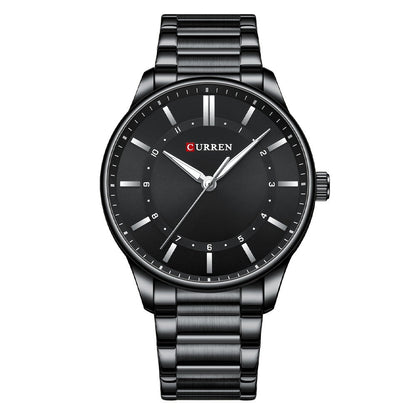 Mens Round Large - Dial Waterproof Watch - Oopsdadforgot.com