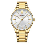 Mens Round Large - Dial Waterproof Watch - Oopsdadforgot.com