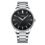 Mens Round Large - Dial Waterproof Watch - Oopsdadforgot.com