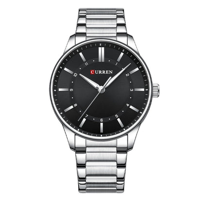 Mens Round Large - Dial Waterproof Watch - Oopsdadforgot.com