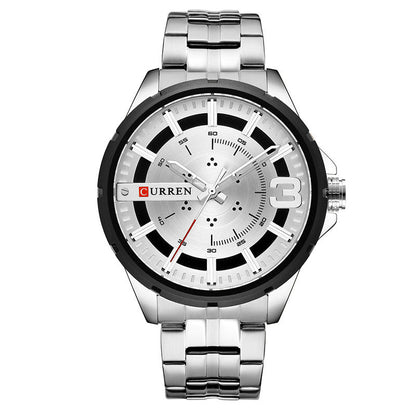 Men's Simple Stainless Steel Business - Casual Watch - Oopsdadforgot.com