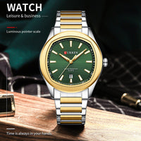 Mens Simple Waterproof Calendar Quartz Watch - Oopsdadforgot.com