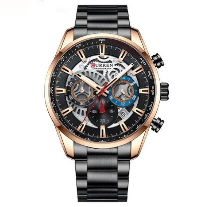 Men's Six - Hand Quartz Fashion Casual Watch - Oopsdadforgot.com
