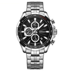 Men's Steel - band Multi - function Waterproof Watch - Oopsdadforgot.com