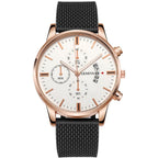 Mens Watch Fake Three - Subdial Six Hands Calendar Casual Fashionable Business Quartz - Oopsdadforgot.com