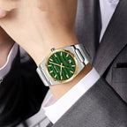 Mens Watch With A Steel Band Calendar Function - Oopsdadforgot.com